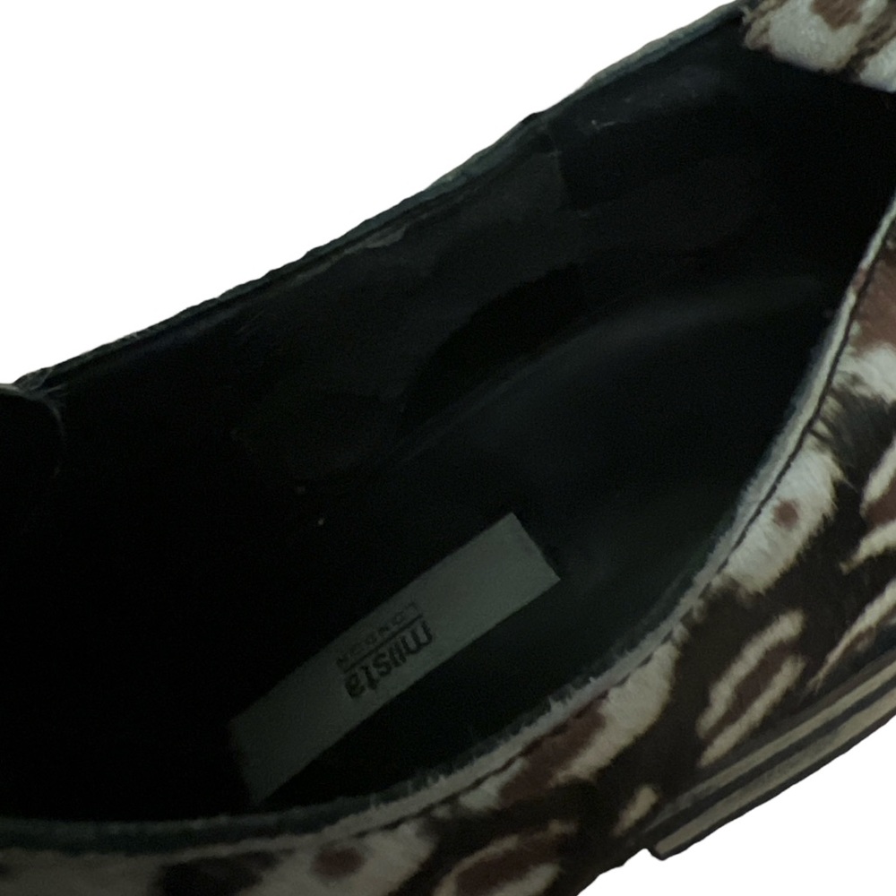 MIISTA LONDON Calf Hair Leopars Print Oxfords, Animal Print Oxfords, Size 8‎ - Picture 7 of 7